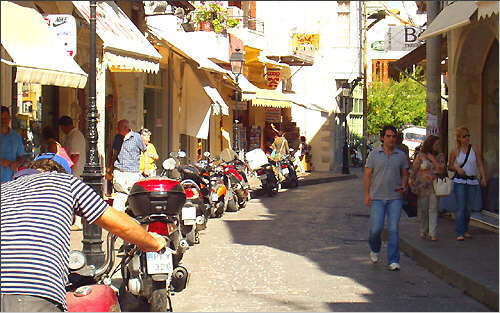 Rethymnon: Arkadiou Street